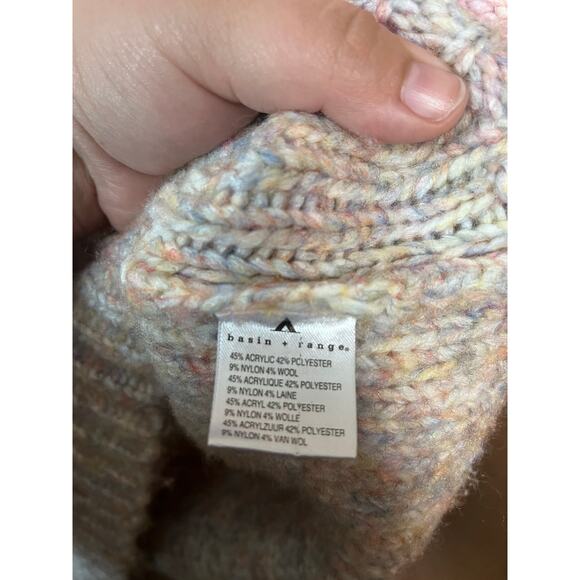 Basin + Range Cableknit Sweater Sz M - Picture 4 of 5